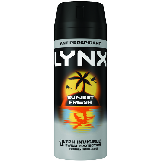 Lynx Sunset Fresh 72h Mango & Mandarin Anti-Perspirant Deodorant Spray 150ml