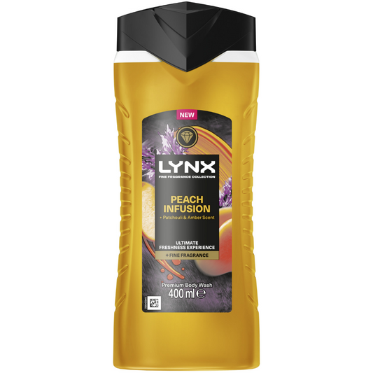 Lynx Peach Infusion Premium Shower Gel 400ml