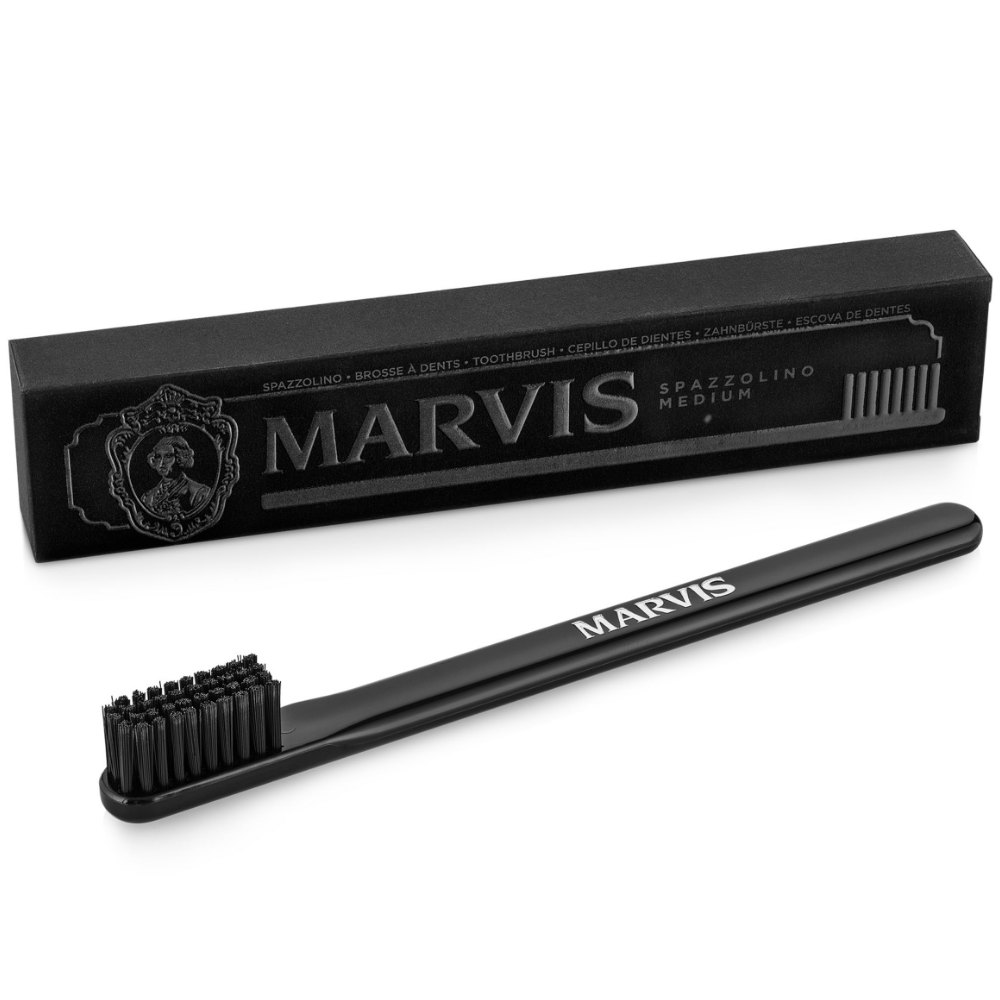 Marvis Medium Toothbrush Black