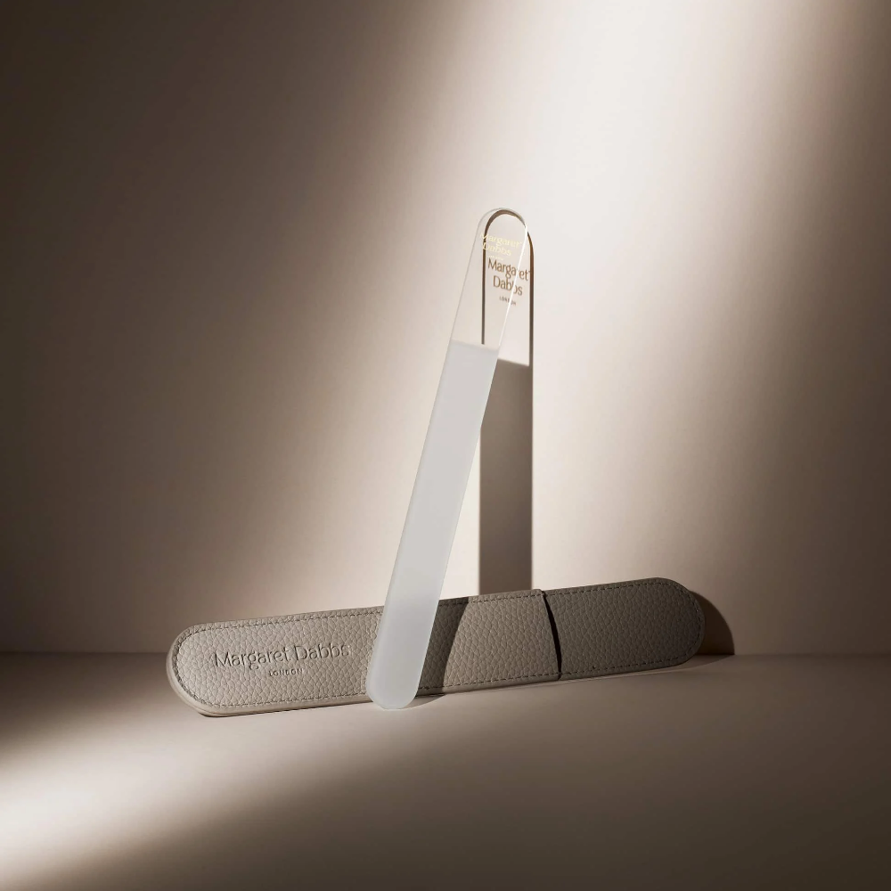 Margaret Dabbs London Crystal Nail File with Cover