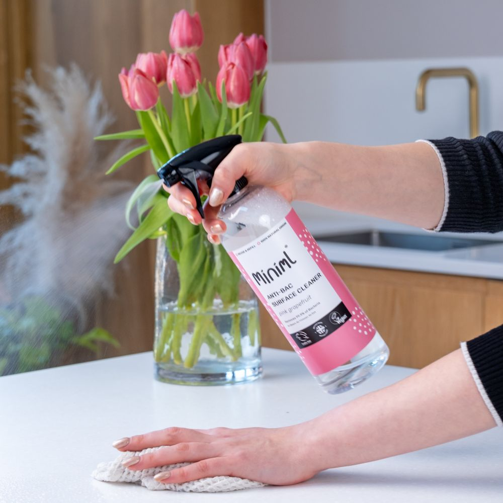Miniml Anti-Bacterial Surface Cleaner Pink Grapefruit 750ml