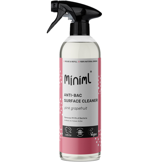 Miniml Anti-Bacterial Surface Cleaner Pink Grapefruit 750ml