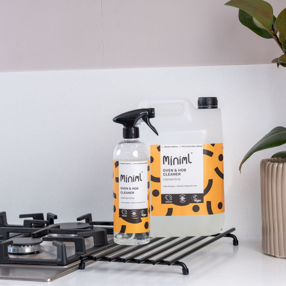 Miniml Natural Refillable Oven & Hob Cleaner Clementine 750ml
