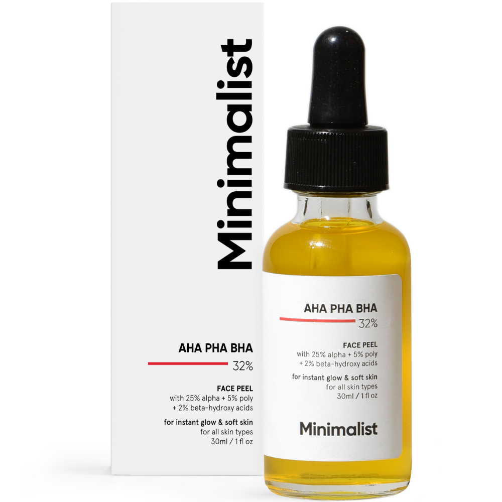Minimalist AHA PHA BHA 32% Face Peel 30ml