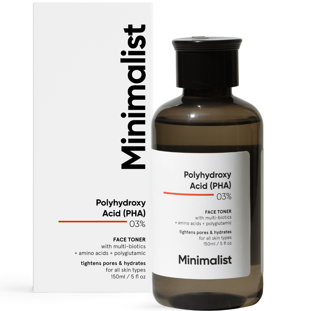 Minimalist Polyhydroxy Acid PHA 03% Face Toner 150ml