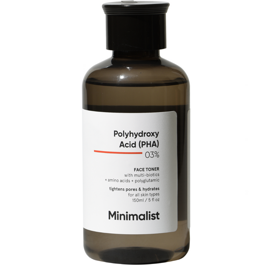 Minimalist Polyhydroxy Acid PHA 03% Face Toner 150ml