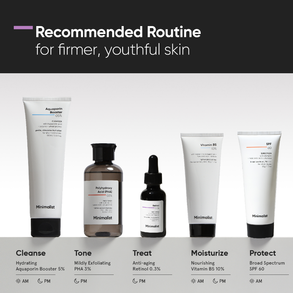Minimalist Retinol 0.3% Face Serum 30ml