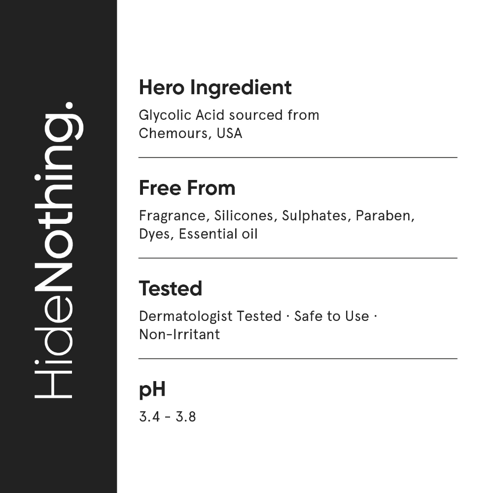 Minimalist Glycolic + Tranexamic 11% Body Exfoliator 60ml