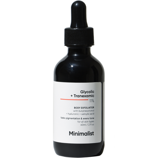 Minimalist Glycolic + Tranexamic 11% Body Exfoliator 60ml