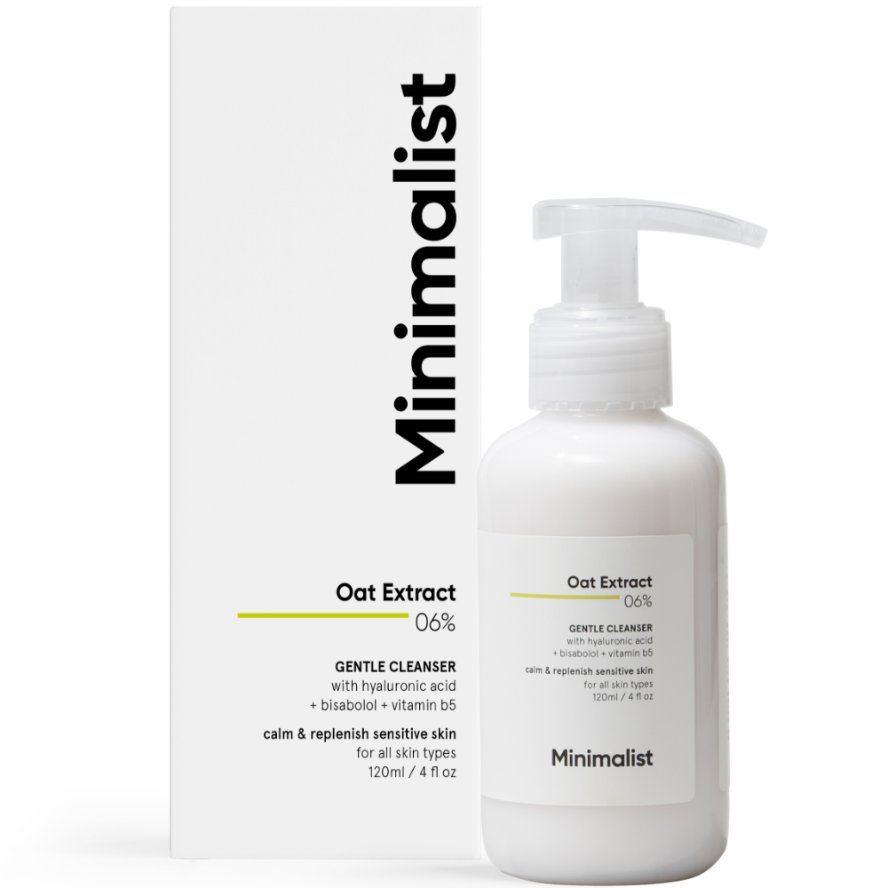 Minimalist Oat Extract 06% Gentle Cleanser 120ml