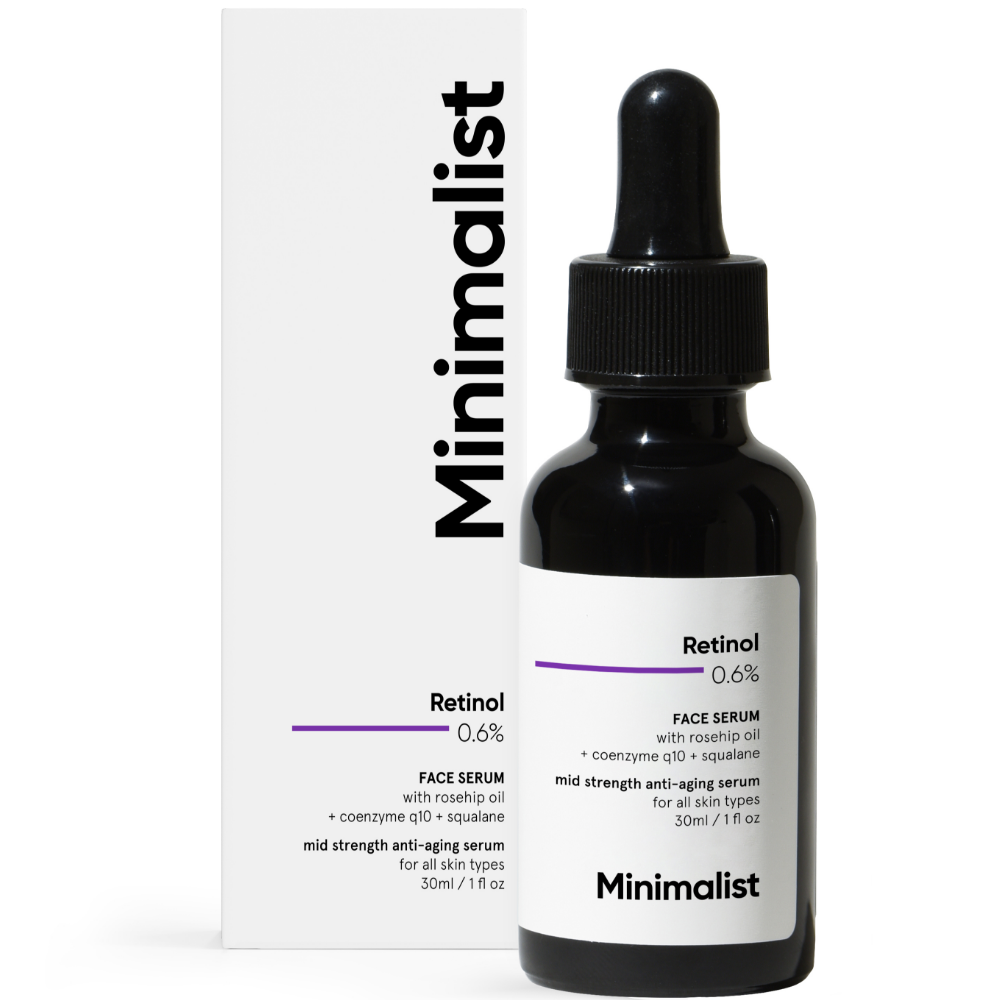 Minimalist Retinol 0.6% Face Serum 30ml