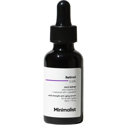 Minimalist Retinol 0.6% Face Serum 30ml