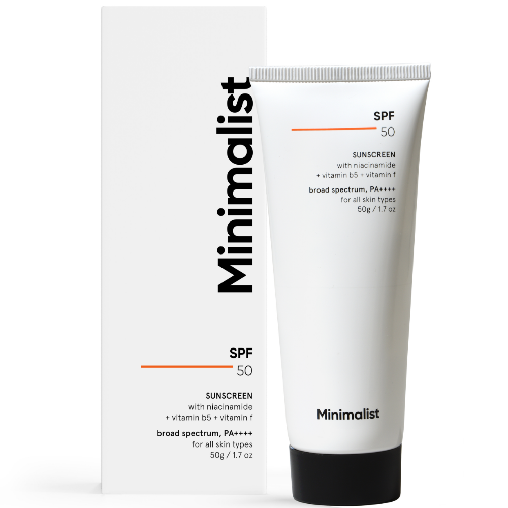 Minimalist Broadspectrum Sunscreen PA++++ SPF50 50g