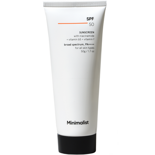 Minimalist Broadspectrum Sunscreen PA++++ SPF50 50g