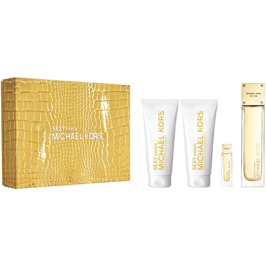 Michael Kors Sexy Amber Eau De Parfum Gift Set 100ml