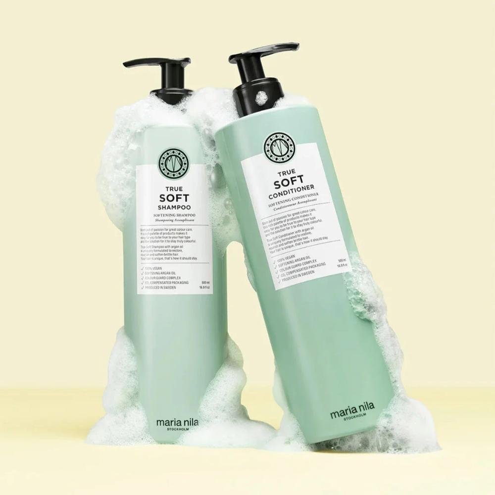 Maria Nila True Soft Softening Shampoo & Conditioner Duo Set 2 x 500ml