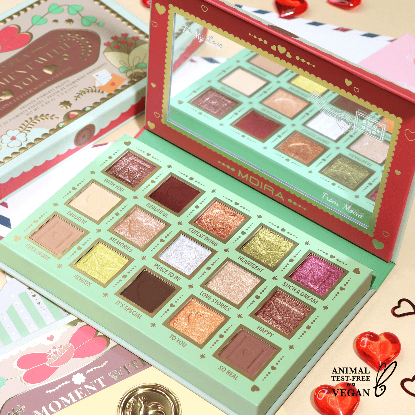 MOIRA A Moment With You 15 Colour Eyeshadow Palette