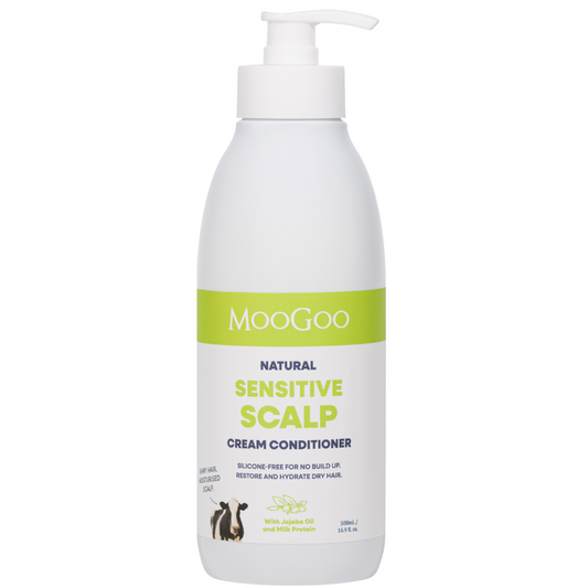 MooGoo Natural Cream Scalp-Friendly Conditioner 500ml