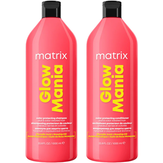 Matrix Glow Mania Colour Protecting Shampoo & Conditioner Twin 2 x 1000ml