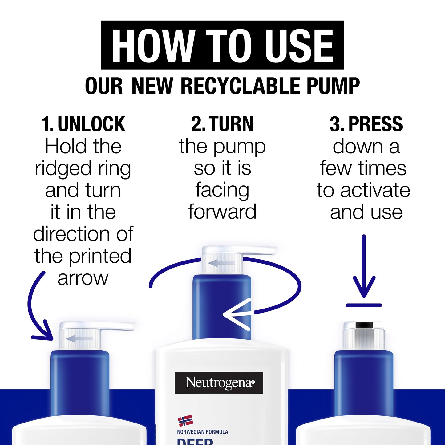 Neutrogena Norwegian Formula Deep Moisture Fast Absorbing Body Lotion 400ml