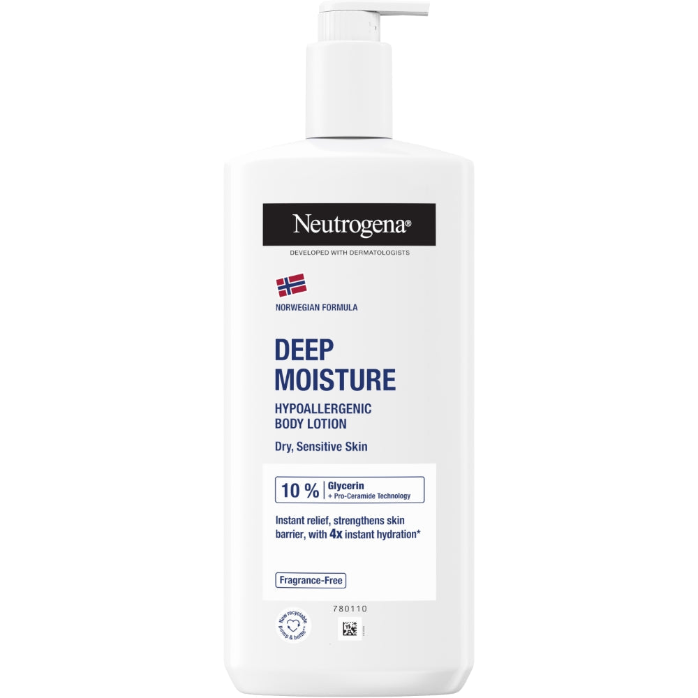 Neutrogena Norwegian Formula Deep Moisture Hypoallergenic Body Lotion 400ml