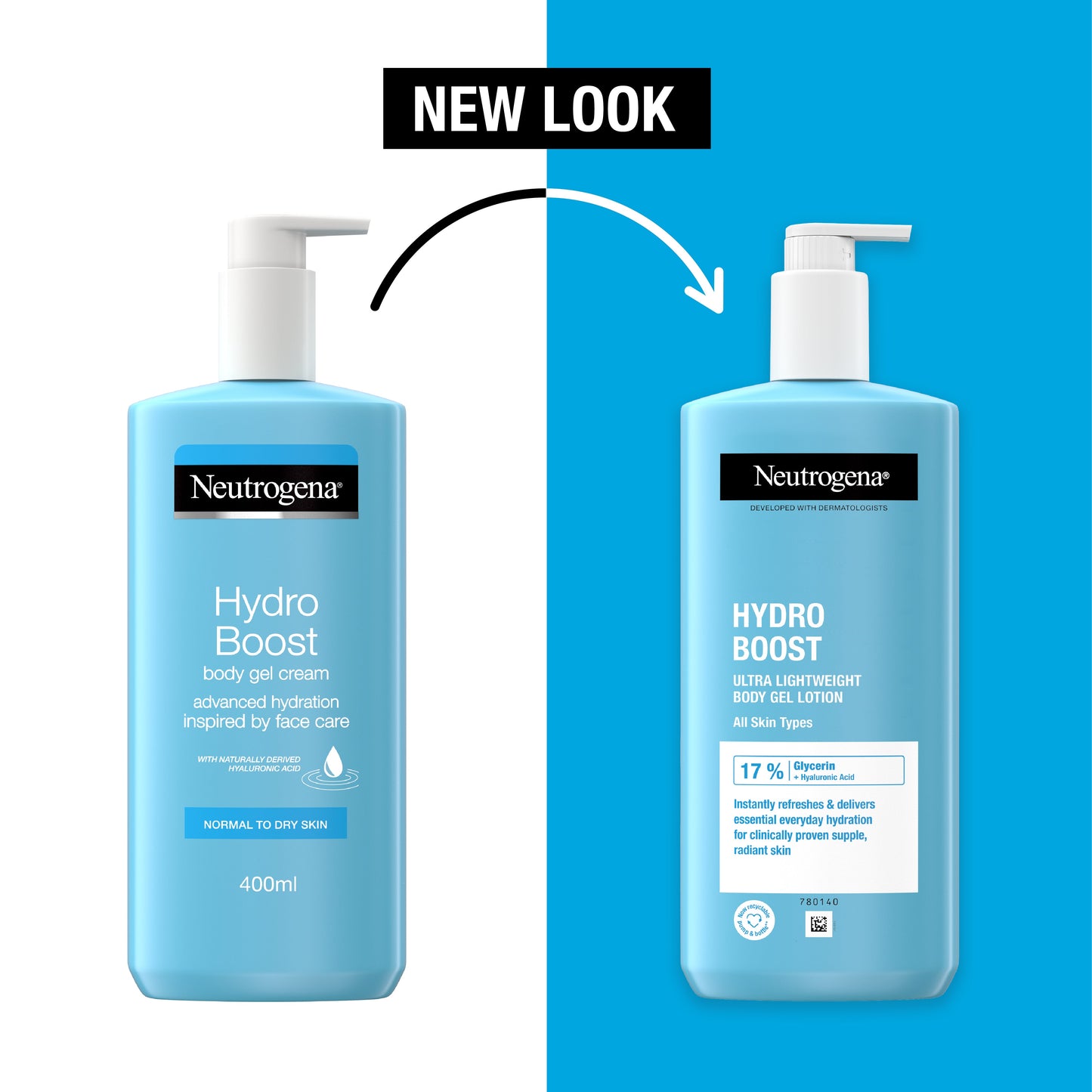 Neutrogena Hydra Boost Body Gel Cream 400ml