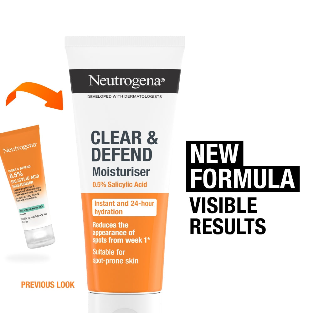 Neutrogena Clear & Defend Moisturiser 50ml