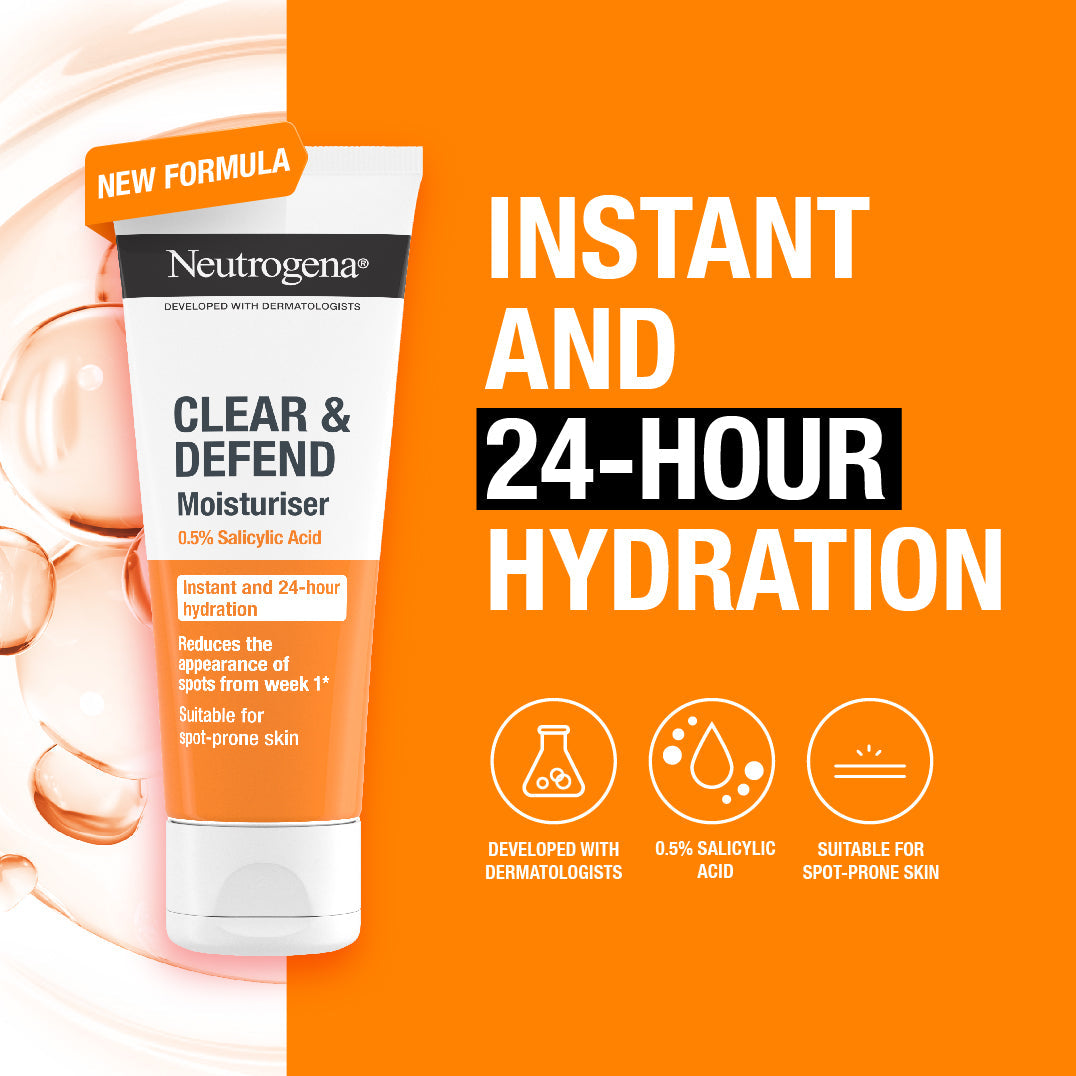 Neutrogena Clear & Defend Moisturiser 50ml