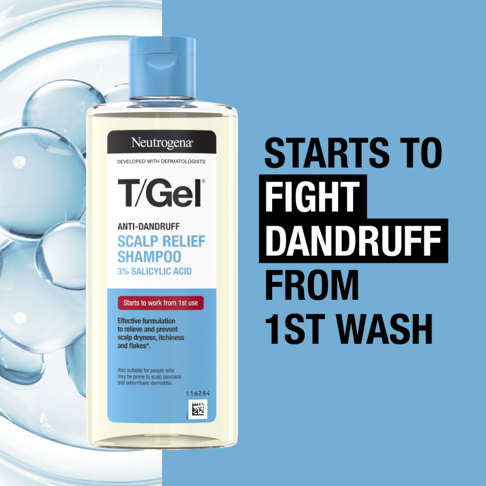 Neutrogena T-Gel Anti-Dandruff Scalp Relief Shampoo 250ml
