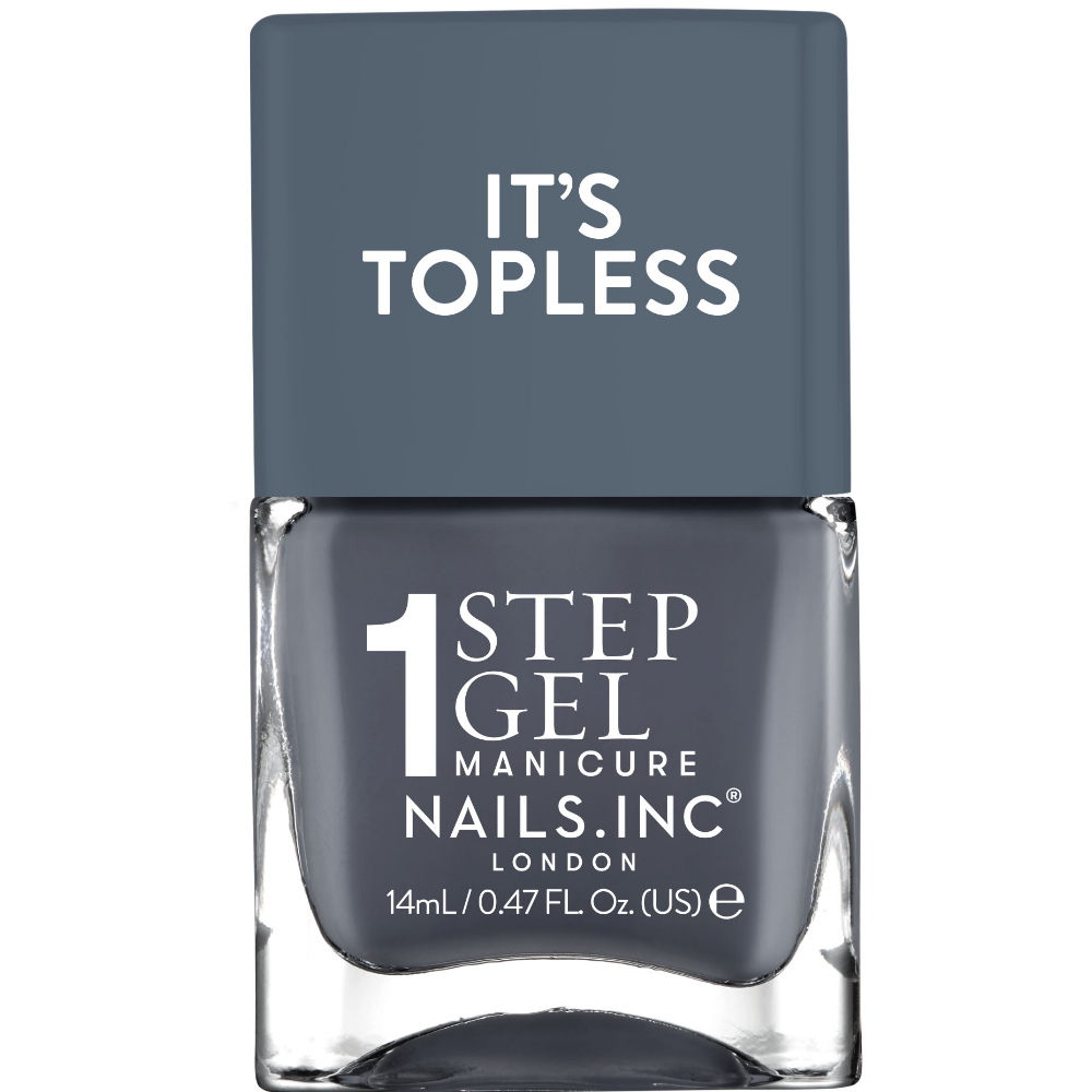 Nails Inc. It's Topless 1-Step Gel Emily Nail Polish 14ml