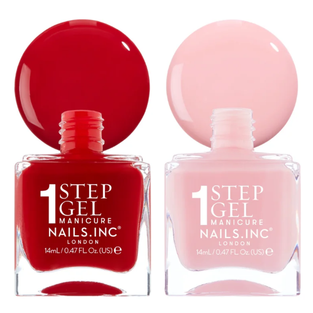Nails Inc. It's Topless 1-Step Gel Nail Polish Duo 2 x 14ml