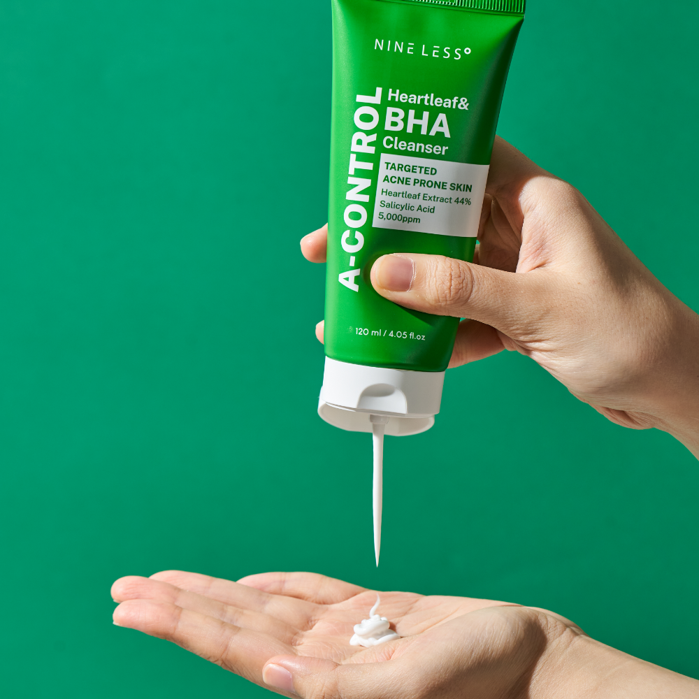 Nineless A-Control Heartleaf & BHA Cleanser 120ml