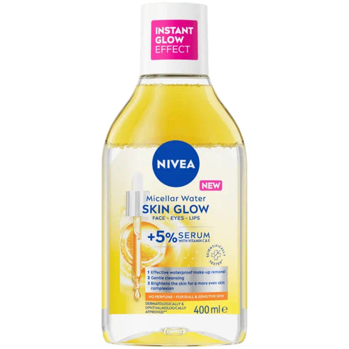 Nivea Skin Glow Serum Infused Micellar Water 400ml