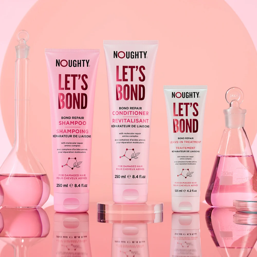 Noughty Let's Bond Repair Shampoo & Conditioner Twin 2 x 250ml