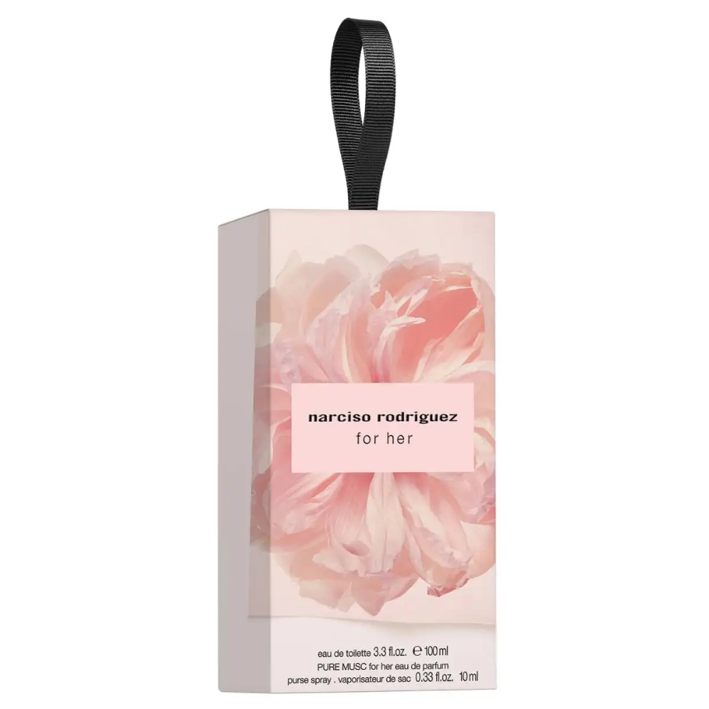 Narciso Rodriguez For Her Eau De Toilette & Mini Gift Set 100ml