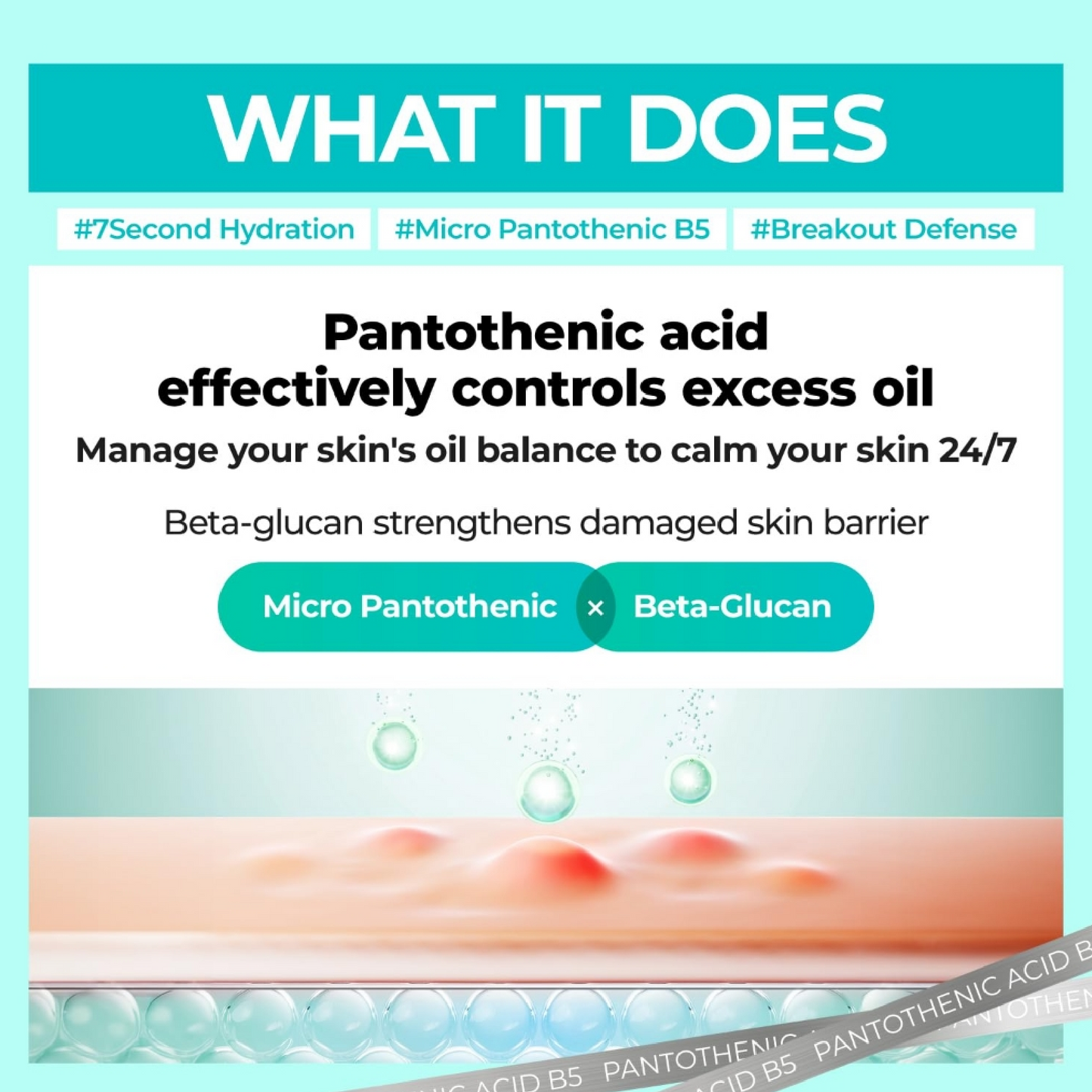 Numbuzin No. 1 Pantothenic B5 Active Soothing Serum 50ml