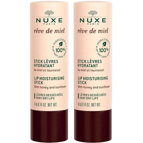 Nuxe Reve de Miel Moisturising Lip Balm Stick Duo 2 x 15g