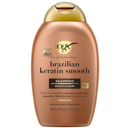 OGX Ever Straightening+ Brazilian Keratin Therapy Shampoo 385ml