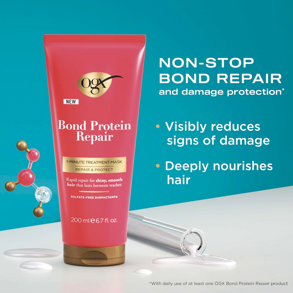 OGX Bond Protein Repair 1-Minute Treatment Mask 200ml