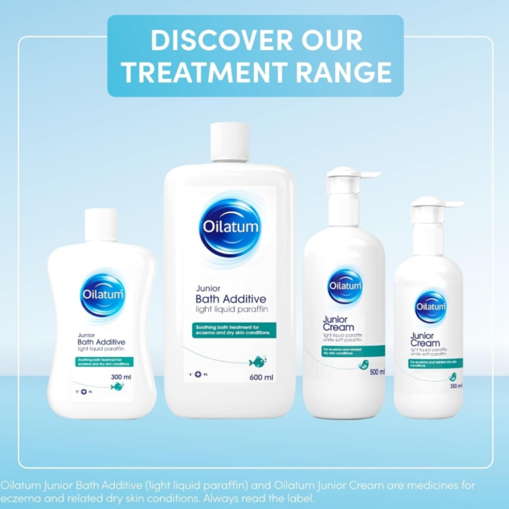 Oilatum Junior Emollient Cream Eczema & Dry Skin 350ml