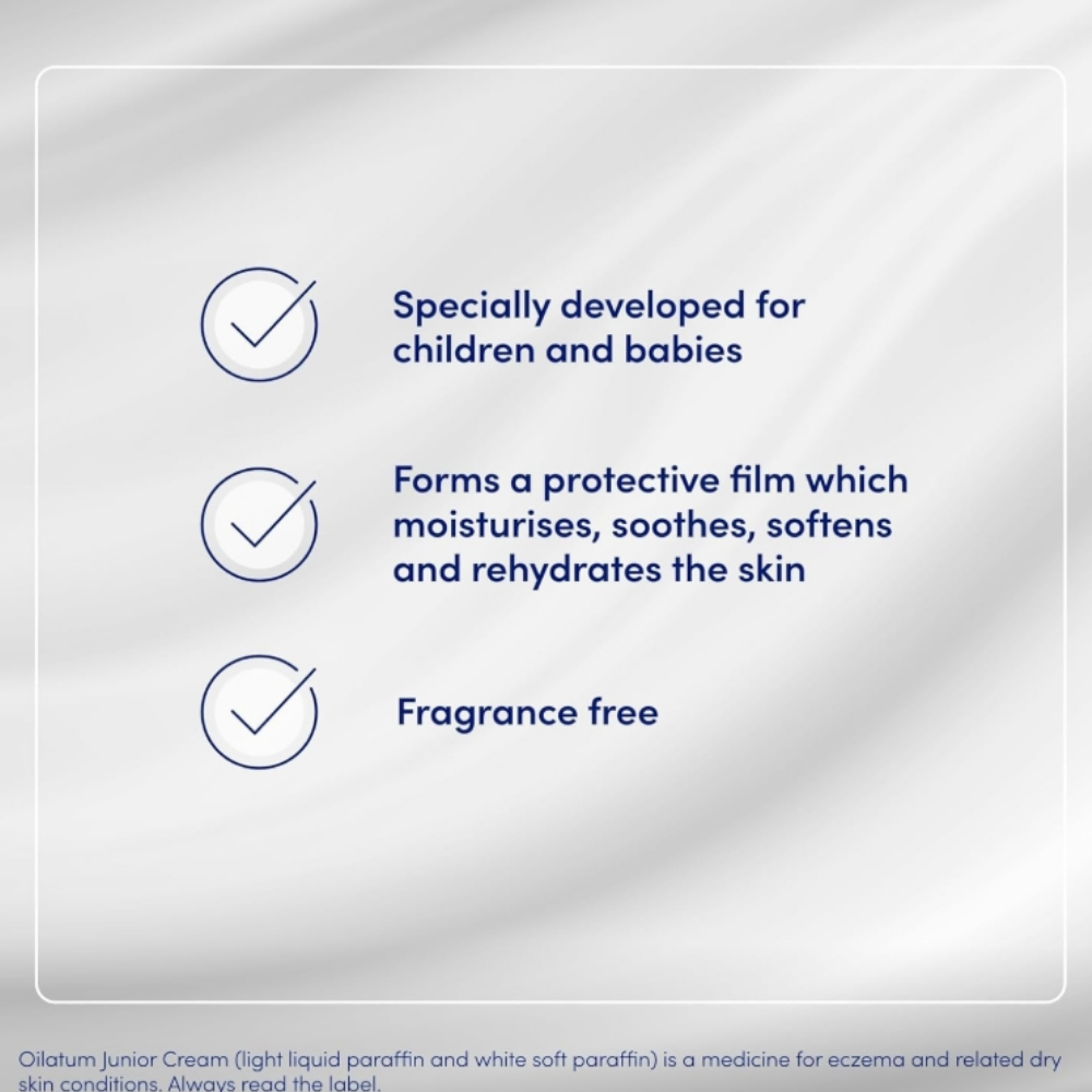 Oilatum Junior Emollient Cream Eczema & Dry Skin 500ml