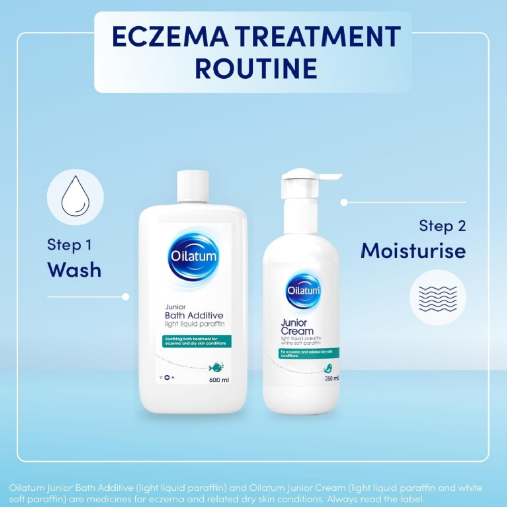 Oilatum Junior Emollient Cream Eczema & Dry Skin 500ml