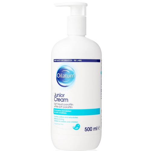 Oilatum Junior Emollient Cream Eczema & Dry Skin 500ml