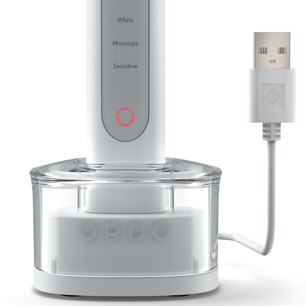 Ordo Sonic+ Electric Toothbrush White Silver
