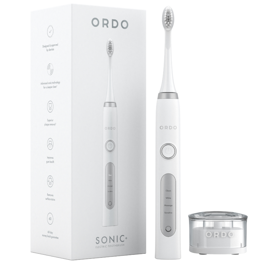 Ordo Sonic+ Electric Toothbrush White Silver