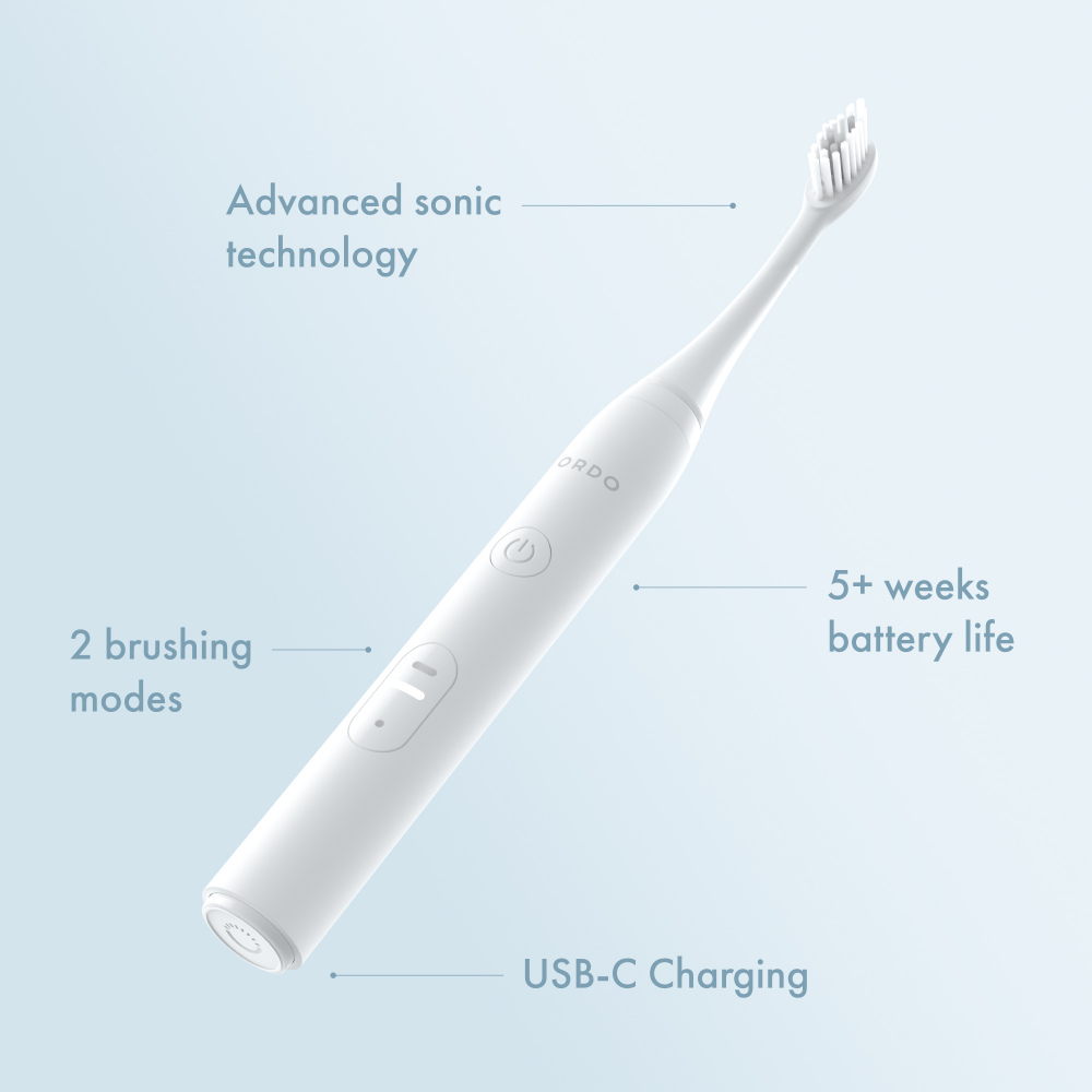 Ordo Sonic Lite Electric Toothbrush Snow