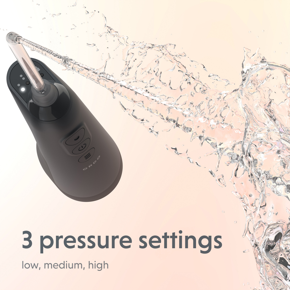 Ordo Hydro Sonic Water Flosser Charcoal Grey