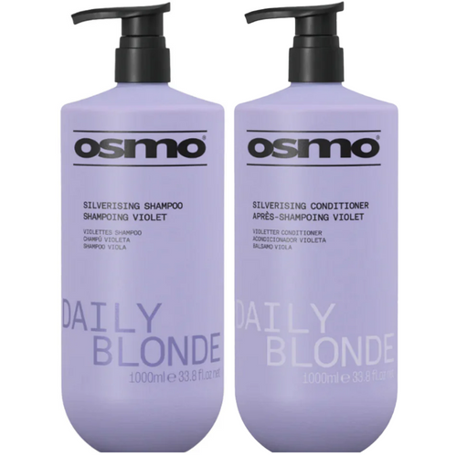 Osmo Daily Blonde Silverising Shampoo & Conditioner Twin 2 x 400ml