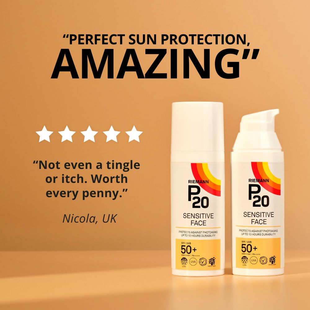 Riemann P20 Sensitive Skin Face Sun Cream SPF50+ 50g