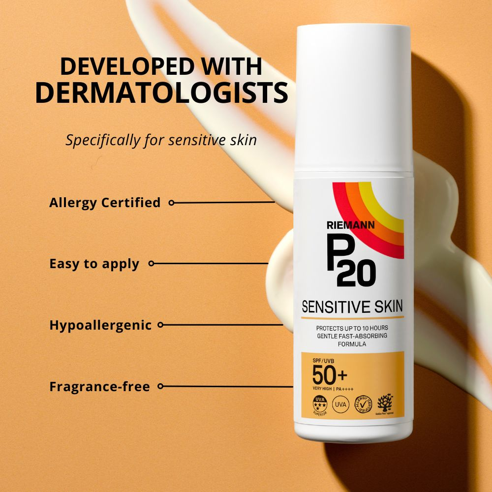 Riemann P20 Sensitive Skin Sun Cream SPF50+ 100ml